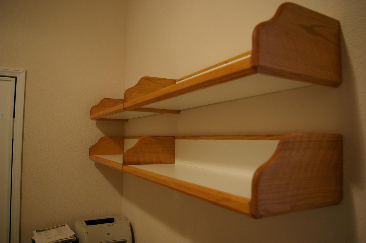 Long shelf - edge view