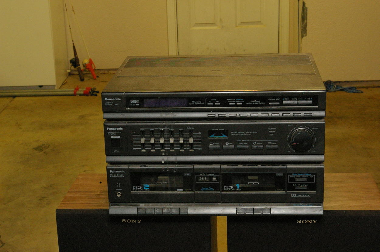 Panasonic 50 watt stereo
$20