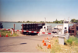 To get to Rio Vista on highway 84, I took a ferry across the river