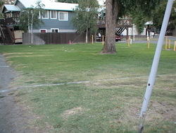 Back grass area to lay/rig boats