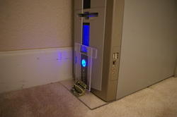 Baby Proofing - Computer power button cover - Closed